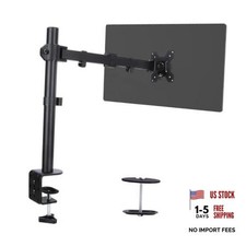 Single Monitor Arm Mount for 13-32 Inch Screen Up to 22lbs Single for 13"-32"