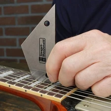 StewMac Fret Rocker - The Original Stainless Steel Fret Rocker 4-in-1 Mini...
