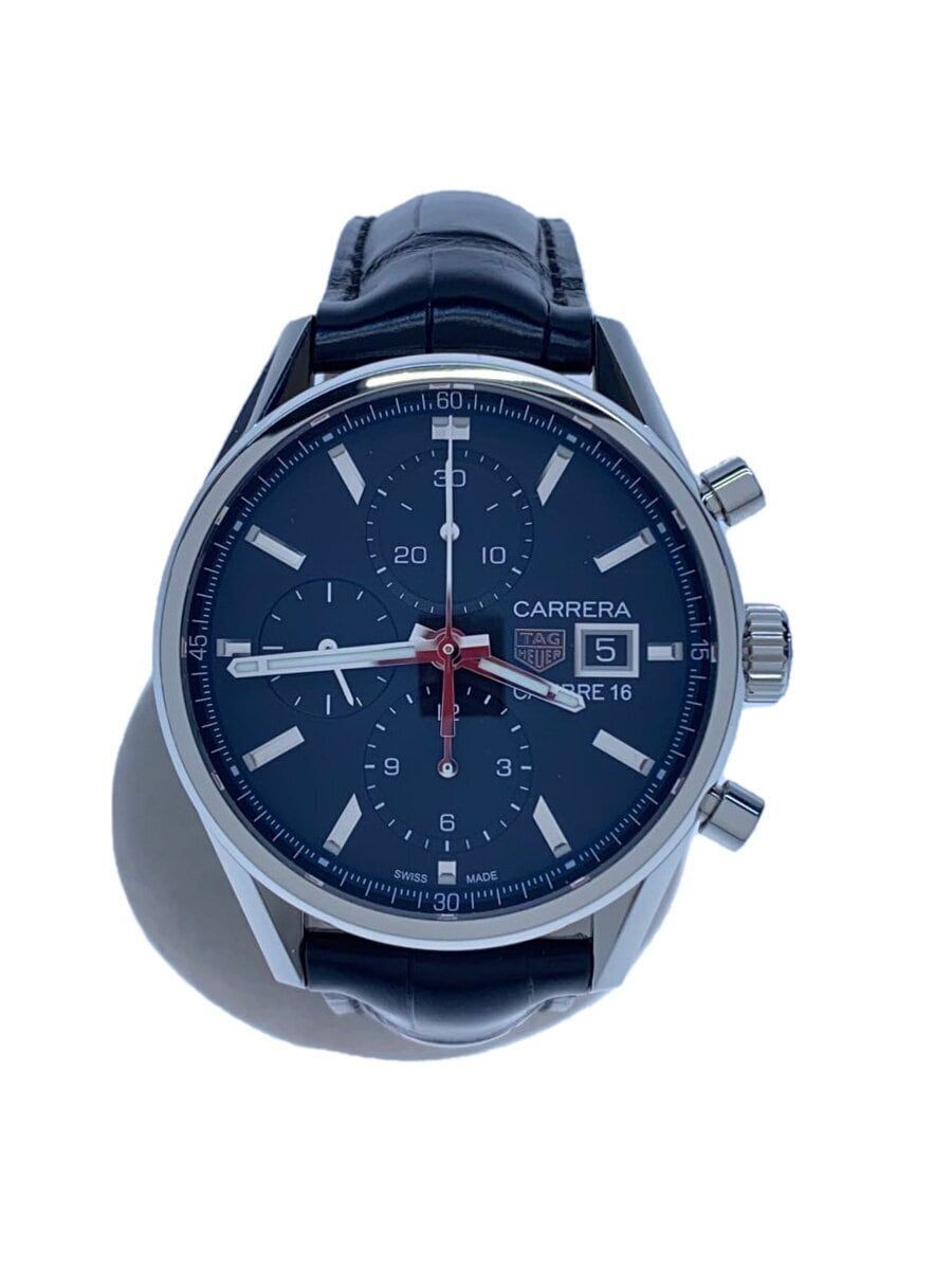 TagHeuer Carrera Chronograph Caliber 16ATSS Leather