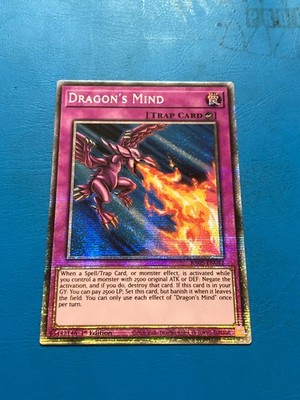 Yugioh Starlight Rare Dragon's Mind RA05-DE082 1. Auflage