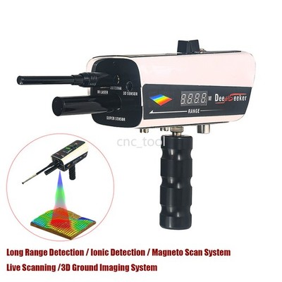 3000M 50M Long Range GR Deep Seeker Gold Metal Detector Laser 3D Ground Imaging