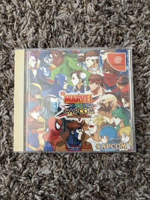 MARVEL VS. CAPCOM Japan Dreamcast DC With Case & Manual US Seller