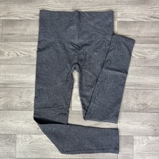 Women's SPANX Look At Me Now Seamless Skinny Ankle Leggings Gray sz M