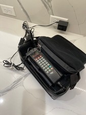 Vintage 1990s Motorola Bag Phone -- Powers On and Has Sound