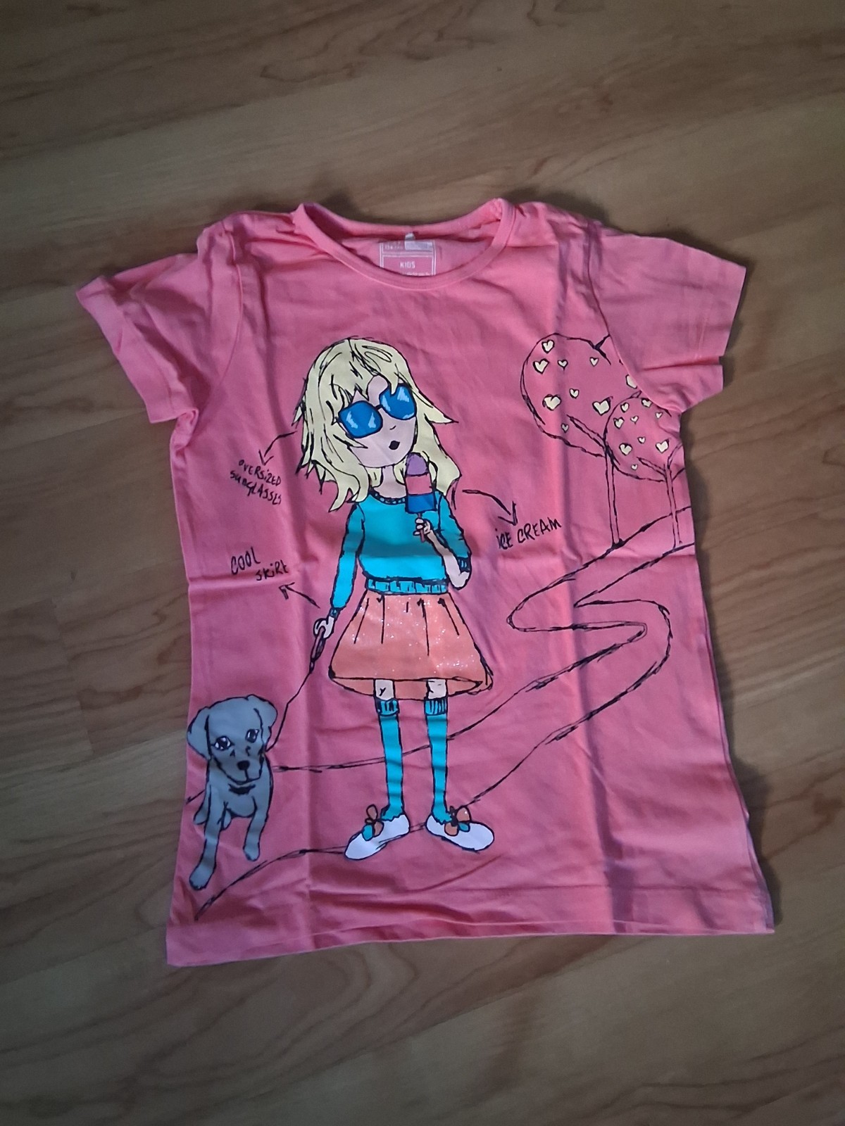 t shirt kinder mädchen; Marke: nameit; Größe: 134/140