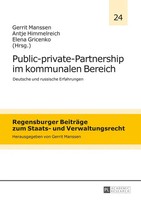 Public-Private-Partnership Im Kommunalen Bereich | Gerrit Manssen (U. A.) | Buch