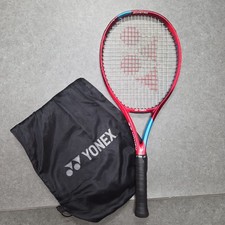 YONEX VCORE 26 Junior Tennis Racket 100 sq in 250g Red Softball With Cover Used