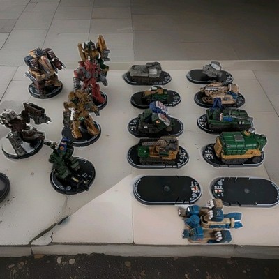WizKids Mech Warrior Dark Age Lot Mechwarrior Miniatures Figures Minifigs Vtg