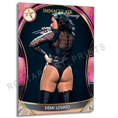 DEMI LOVATO Singer Beauty Card GOF Rostar CUSTOM Limited SP Card DLO3