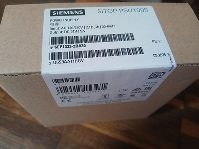 Siemens SITOP PSU100S 24V 5A Netzteil 6EP1333-2BA20 Stromversorgung Neu OVP