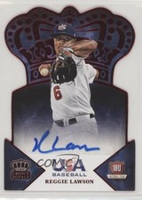 2015 USA Baseball Crown Royale Red Signatures 48/50 Reggie Lawson #36 Auto 11b4