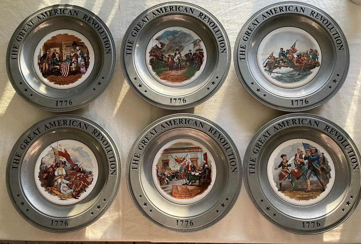bicentennial pewter plates products for sale | eBay