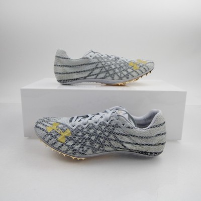 Under Armour HOVR Track Cleat Men's Light Gray New without Box 13