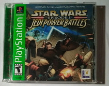 Star Wars Episode I Jedi Power Battles (Sony PlayStation PSX PS1, 2000) Tested