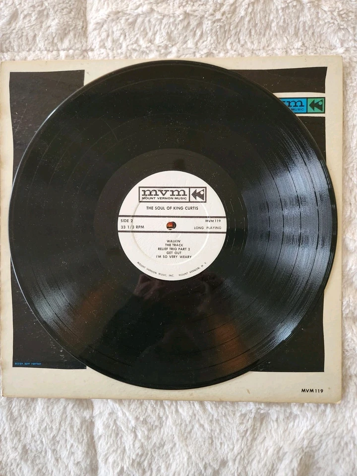 KING  CURTIS        LP      THE SOUL  OF on MVM Records  MVM 119 MINT - Image 4 of 4