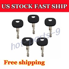 5 Ignition Keys For WACKER NEUSON EXCAVATOR Gehl JLG JCB LINDE CLASS SKYTRAK