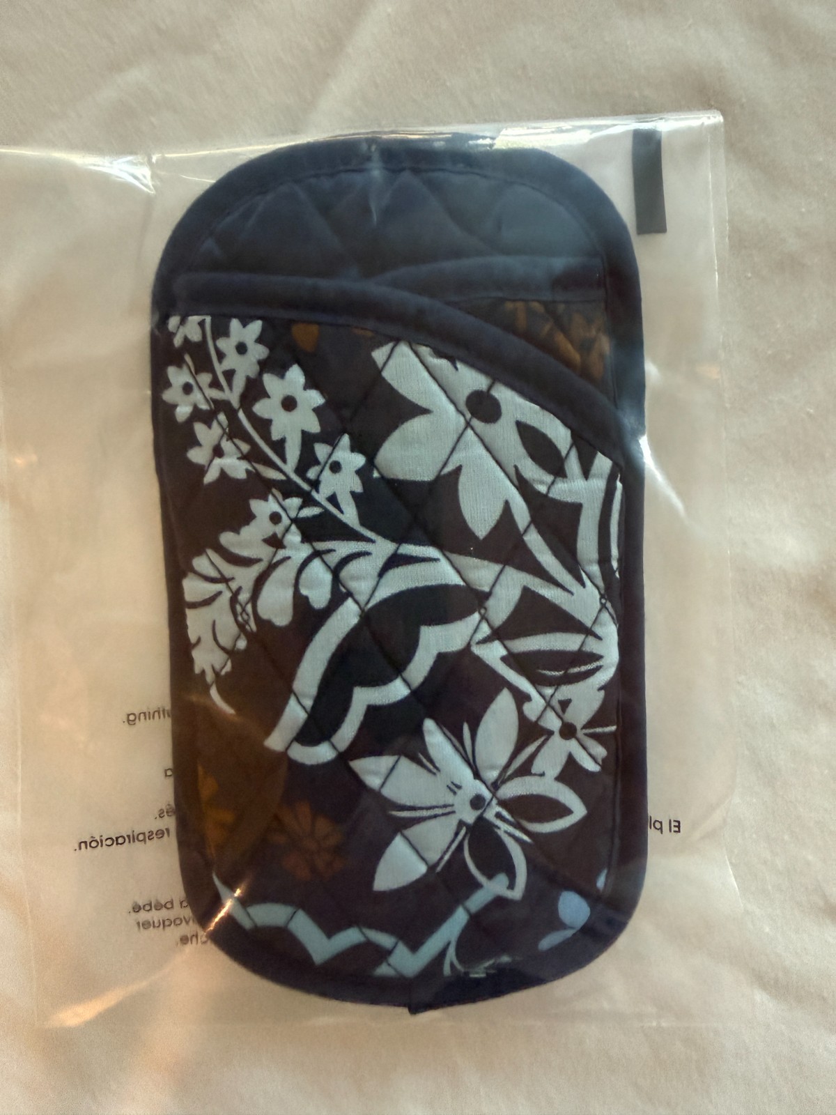Vera Bradley Double Eyeglass Case Java Blue Disco… - image 4
