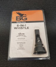 **NEW IN PACKAGE** Buck Gardner 6-In-1 Duck Call Whistle Made In USA