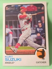 2022 Topps Heritage High Number - Kurt Suzuki #696 - California Angels