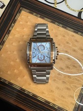 YVES CAMANI ESCAUT Herrenuhr Chronograph Edelstahl Silber Stahlarmband Neu