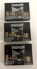 Maxell HS-4/125s DDS3 4mm Data Tape Cartridge 12GB/24GB X3 New Sealed