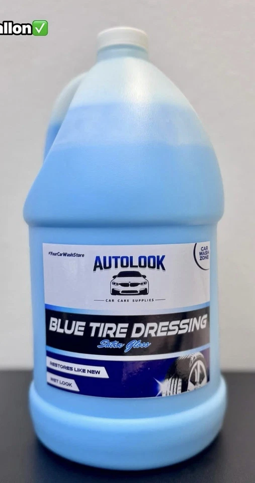 Blue Car Tire Shine Dressing SATIN GLOSS - VITALCARGO (1 GALLON) - Image 4 of 4