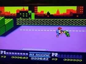 Double Dragon II The Revenge Nintendo NES Game Cartridge Tested 