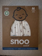 Set of 2 Happiest Baby SNOO Sleep Sack Organic Cotton Swaddles/ Medium size