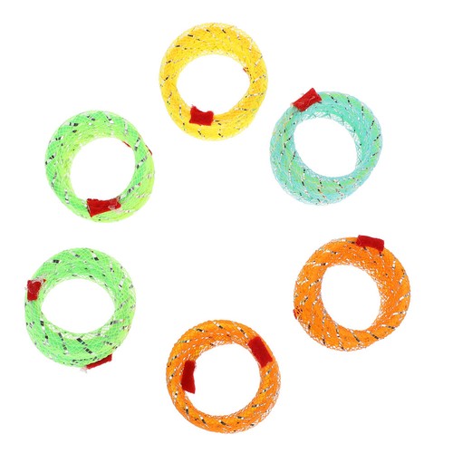 6Pcs Cat Spring Toys Unique Kitten Tube Spring Toys Pet Boredom Relief ...