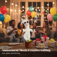 Singend das Spielzeug Lama Spielzeug Singt Lieder Tanzend das Spielzeug Alpaka