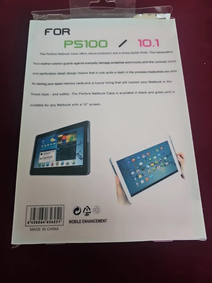 Pefora Book Cover For Samsung Galaxy Tab 10.1 (P5100 model).  Pink, New In... - Image 2 of 2