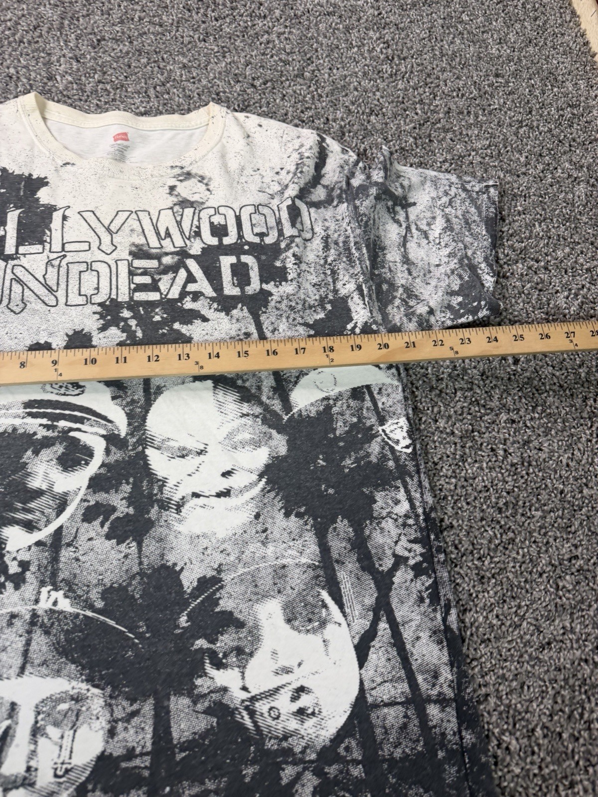 Vintage Y2K Hollywood Undead Band T Shirt Men’s Size Large White image 6