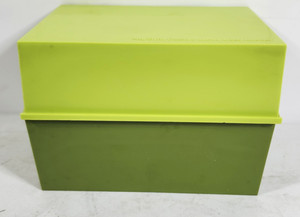 Vintage 1971 The Betty Crocker Recipe Card Library Green Box
