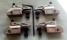 SET OF 4 LENZKES Large Heavy Duty Milling/CNC Machine Table Clamps