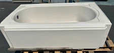 Kohler K-721-96 - Memoirs 60" x 33.75" Cast Iron Lefthand Bathtub - Biscuit