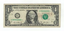 2013 dollar star note binary 00066066 *