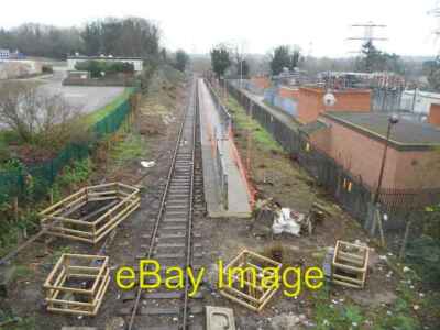 Photo 6x4 Croxley Rail Link (11): Former Watford Stadium Halt The tracksi c2015