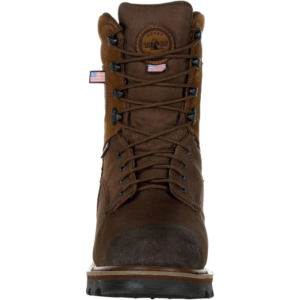 ROCKY MENS DEERSTALKER WATERPROOF 1000G INSULATED BOOTS NWB $242 - Image 3 of 4
