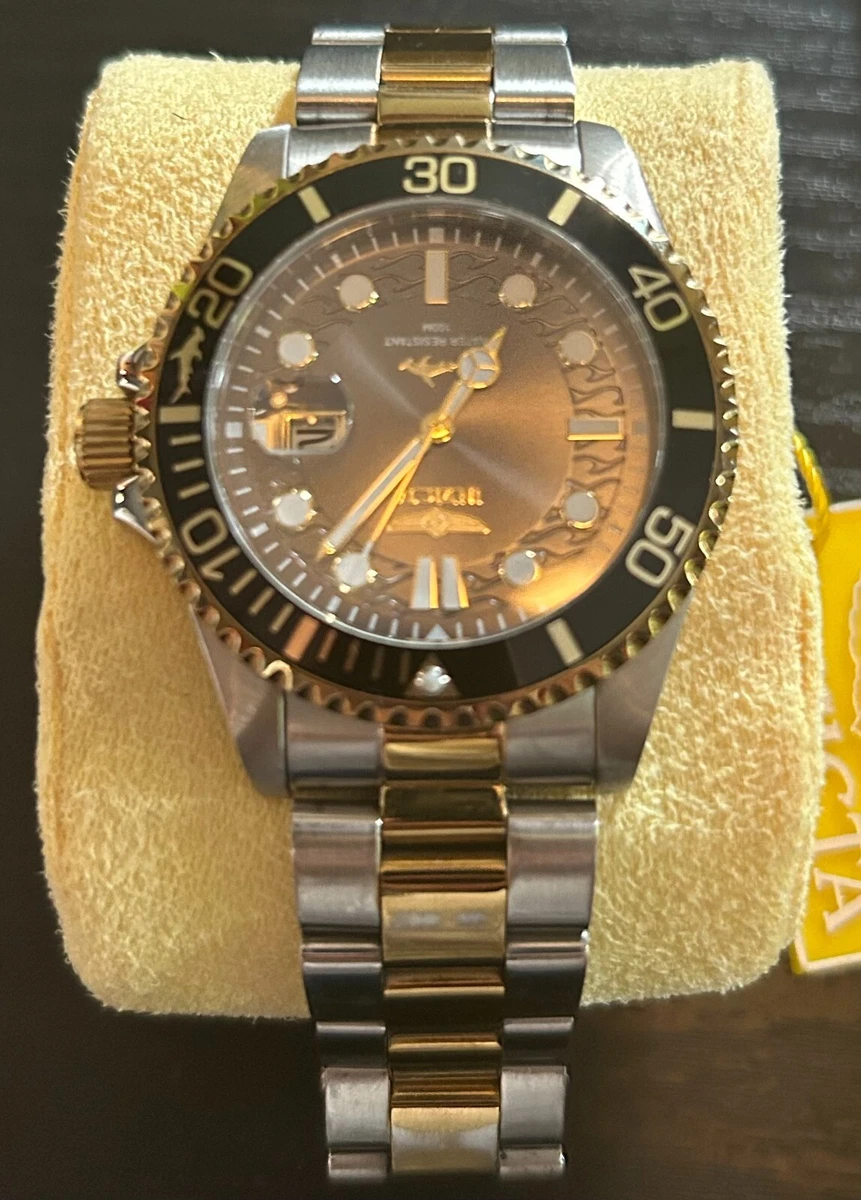 Invicta Pro Diver Master Of The Oceans TRITNITE NIGHT GLOW FLAME FUSION CRYSTAL