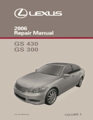 2001年式 Lexus GS 430/GS 300 修理マニュアル　アリスト s-l400.jpg
