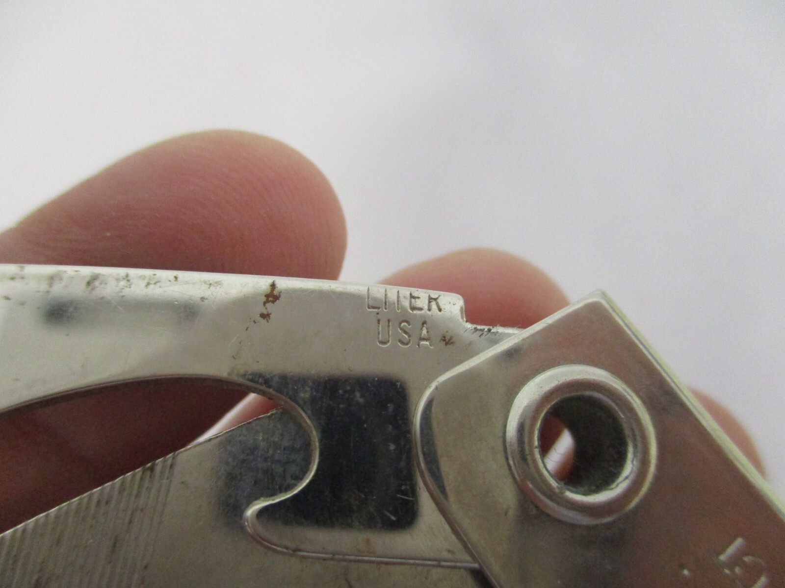 VINTAGE INDUSTRIAL STEEL & WIRE CO CHICAGO IL & BRISTOL CT 3 BLADE