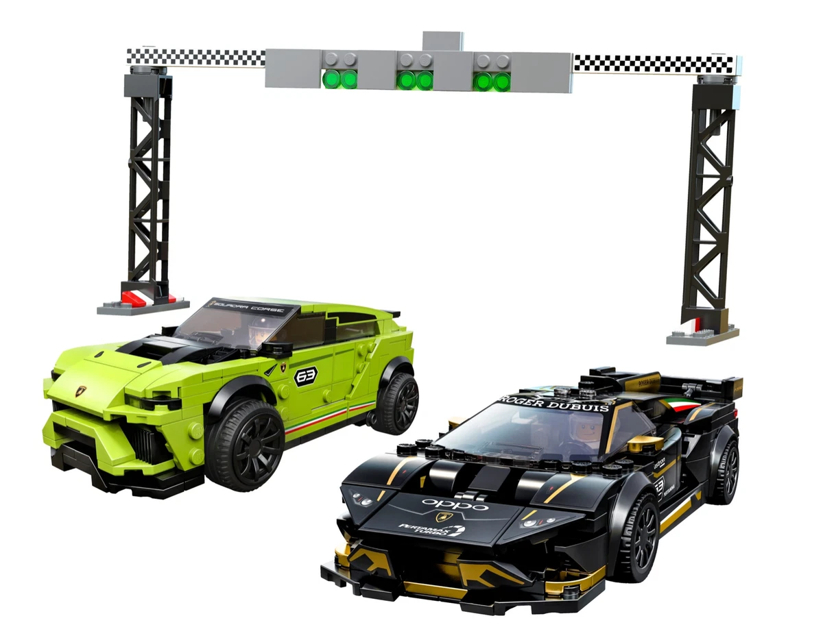 LEGO Lamborghini Urus ST-X & Huracan Super Trofeo Speed Champions