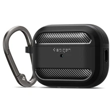 AirPods Pro (2nd generation) Case | Spigen [Rugged Armor] Shockproof Slim Cover
