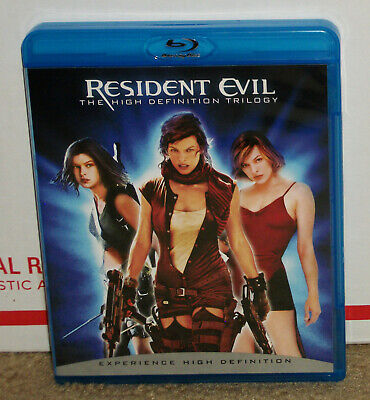 Resident Evil: The High-Definition Trilogy (Resident Evil / Resident Evil:  Apocalypse / Resident Evil: Extinction)