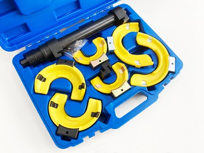 Schraubenfederspanner Set - 3 Joche 80-190mm Universal inkl. MacPherson Federbeine