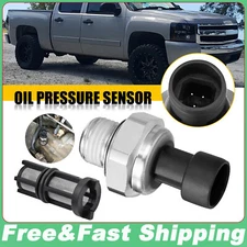 Oil Pressure Sending Unit Sensor W/Filter For Chevy Silverado GMC Sierra 2003-08