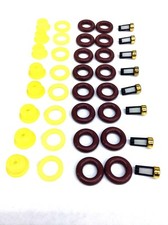 Fuel Injector Repair Kit O-rings Pintle Caps Spacer Filters F-150 Lightning V8 Fuel Injector Repair Kit O-rings Pintle Caps Spacer Filters F-150 Lightning V8
