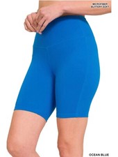 Zenana Size Small Buttery Soft Biker Shorts