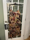 Top Shop Floral Dress Strappy Flowy Dress Sz 4 USA NWT Nordstrom
