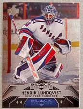 2007-08 UPPER DECK BLACK TRIPLE DIAMOND HOCKEY PARALLEL #141 HENRIK LUNDQVIST
